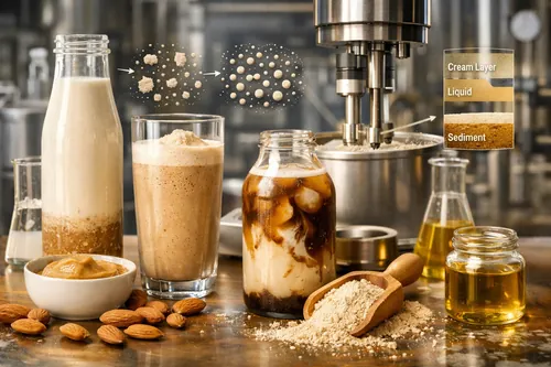Almond Ingredients for Beverage Systems: Suspension, Mouthfeel, and Flavor Balance - Almond Industrial Applications — Atlas Nut Supply