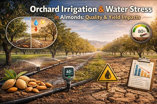 Orchard Irrigation and Water Stress in Almonds: Quality and Yield Impacts - California Almond Crop & Harvest — Atlas Nut Supply
