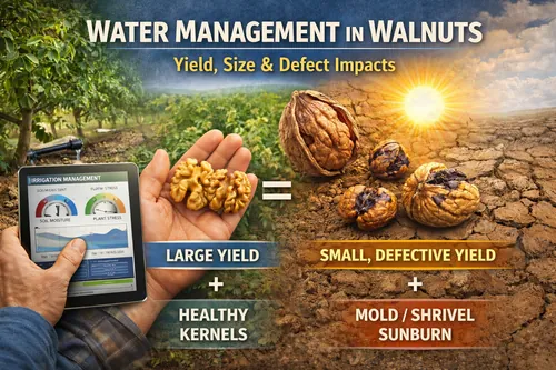 Water Management in Walnuts: Yield, Size, and Defect Impacts - California Walnut Crop & Harvest — Atlas Nut Supply